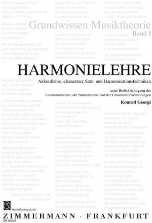 Harmonielehre 1: Grundwissen Musiktheorie. Akkordlehre, elementare Satz- und Harmonisationstechniken