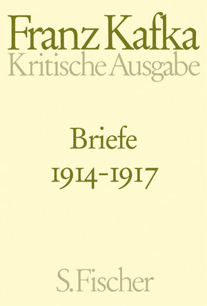 Briefe 1914-1917: Band 3: Kritische Ausgabe