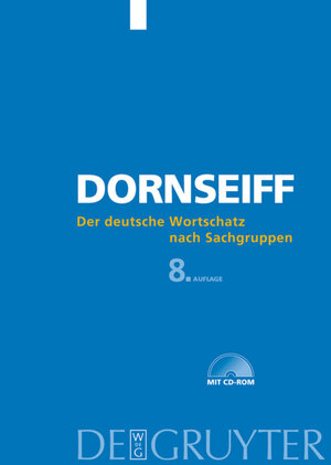 Der deutsche Wortschatz nach Sachgruppen. Mit CD-ROM