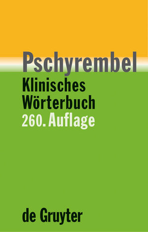 Pschyrembel Klinisches Wörterbuch (260. Auflage)