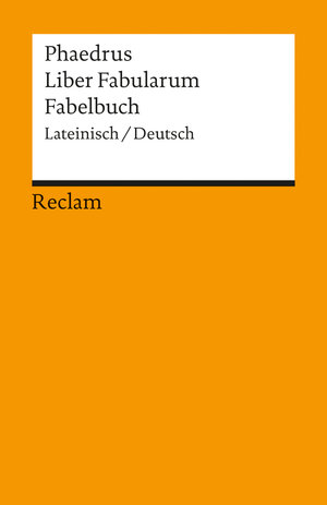 Liber Fabularum /Fabelbuch: Lat. /Dt.
