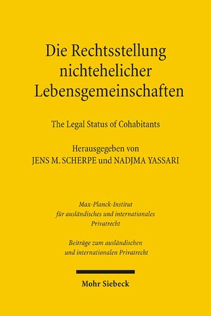 Die Rechtsstellung nichtehelicher Lebensgemeinschaften - The Legal Status of Cohabitants