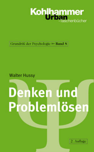 Grundriss der Psychologie: Denken und Problemlösen: Bd 8