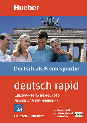 Deutsch rapid: Deutsch rapid, Begleitbuch, Deutsch-Russisch: Selbstlernkurs Deutsch für Anfänger. 2 CDs (120 Min.), 1 Lehrbuch (120 S., illustr.), 1 Grammatikbogen