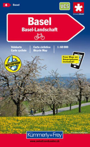 Radwanderkarte Basel - Aarau 1 : 60 000: Basel-Landschaft