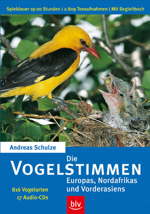 Die Vogelstimmen Europas, Nordafrikas und Vorderasiens. 17 Audio-CDs: 810 Vogelarten