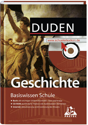 Duden. Basiswissen Schule. Geschichte. Buch / CD-ROM / Internet. (Lernmaterialien)