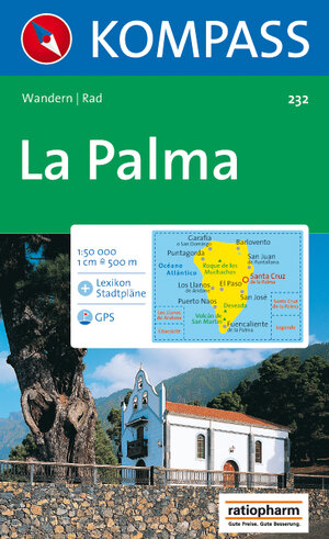 Kompass Karten, La Palma: Wandern / Rad