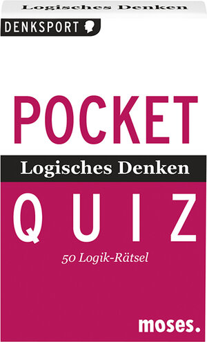 POCKET-QUIZ: LOGISCHES DENKEN: 50 Logik-Rätsel