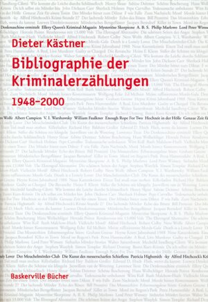 Bibliographie der Kriminalerzählungen: 1948 - 2000