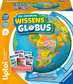 Buchcover tiptoi® Der interaktive Wissens-Globus - ab 7 Jahre | EAN 4005556001071 | ISBN 4005556001071 | ISBN 4005556001071