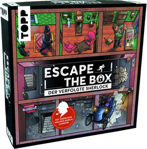 Buchcover Escape The Box – Der verfolgte Sherlock Holmes: Das ultimative Escape-Room-Erlebnis als Gesellschaftsspiel! | Sebastian Frenzel | EAN 4007742182366 | ISBN 4007742182366 | ISBN 4007742182366