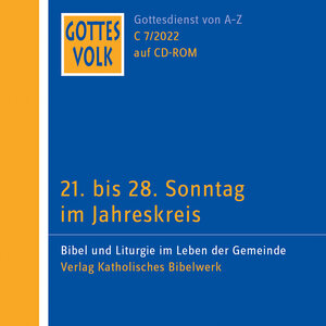 Buchcover Gottes Volk LJ C7/2022 CD-ROM  | EAN 4032382018072 | ISBN 4032382018072 | ISBN 4032382018072