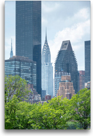 Buchcover Premium Textil-Leinwand 30 x 45 cm Hoch-Format Chrysler Building | Wandbild, HD-Bild auf Keilrahmen, Fertigbild auf hochwertigem Vlies, Leinwanddruck von Markus Gann  | EAN 4064076298811 | ISBN 4064076298811 | ISBN 4064076298811