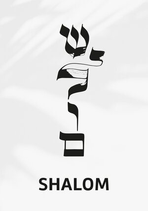 Buchcover Notizbuch "Shalom"  | EAN 4250330935138 | ISBN 4250330935138 | ISBN 4250330935138