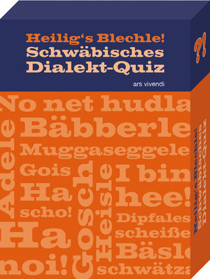 Buchcover Heiligs Blechle! Schwäbisches Dialekt-Quiz | Thomas Schulz | EAN 4250364115216 | ISBN 4250364115216 | ISBN 4250364115216