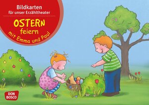 Buchcover Ostern feiern mit Emma und Paul. Kamishibai Bildkartenset. | Monika Lehner | EAN 4260179510649 | ISBN 4260179510649 | ISBN 4260179510649