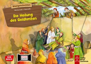 Buchcover Die Heilung des Gelähmten. Kamishibai Bildkartenset. | Martina Groß | EAN 4260179512728 | ISBN 4260179512728 | ISBN 4260179512728