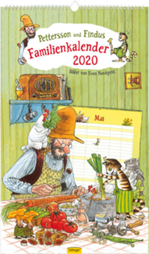 Buchcover Pettersson und Findus Familienkalender 2020 | EAN 4260512180744 | ISBN 4260512180744 | ISBN 4260512180744