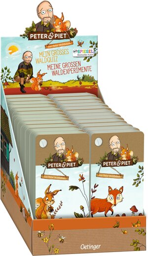 Buchcover Peter & Piet. Quizfächer 24er VK | Peter Wohlleben | EAN 4260512180843 | ISBN 4260512180843 | ISBN 4260512180843