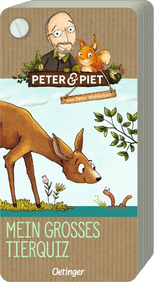 Buchcover Peter & Piet. Mein großes Tierquiz | Peter Wohlleben | EAN 4260512181710 | ISBN 4260512181710 | ISBN 4260512181710