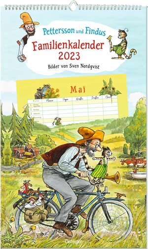 Buchcover Pettersson und Findus. Familienkalender 2023  | EAN 4260512184070 | ISBN 4260512184070 | ISBN 4260512184070