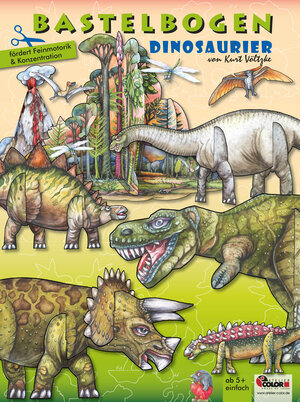Buchcover Dinosaurier Bastelbogen  | EAN 4280000272577 | ISBN 4280000272577 | ISBN 4280000272577