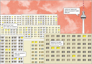 Buchcover Postkarte - Berlin - Plattenbau | Volker Schultz | EAN 4280000916044 | ISBN 4280000916044 | ISBN 4280000916044