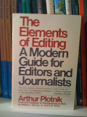 Buchcover The elements of Editing  | EAN 9780020474104 | ISBN 0-02-047410-5 | ISBN 978-0-02-047410-4