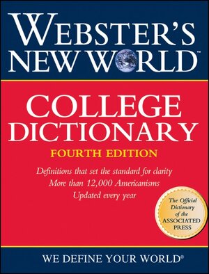 Buchcover Webster's New World College Dictionary | EAN 9780028631189 | ISBN 0-02-863118-8 | ISBN 978-0-02-863118-9