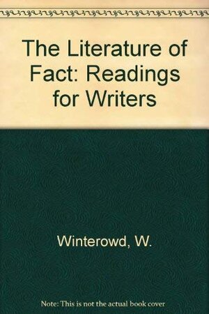 Buchcover The Literature of Fact: Readings for Writers | Winterowd, W., Hawk, L., Winterowd, R. | EAN 9780135376225 | ISBN 0-13-537622-X | ISBN 978-0-13-537622-5