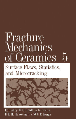 Buchcover Fracture Mechanics of Ceramics | R. C. Bradt | EAN 9780306410215 | ISBN 0-306-41021-4 | ISBN 978-0-306-41021-5
