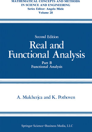 Buchcover Real and Functional Analysis  | EAN 9780306415586 | ISBN 0-306-41558-5 | ISBN 978-0-306-41558-6