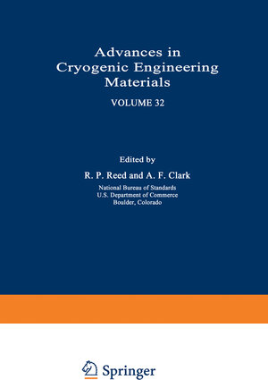 Buchcover Advances in Cryogenic Engineering Materials | EAN 9780306422928 | ISBN 0-306-42292-1 | ISBN 978-0-306-42292-8