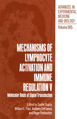 Buchcover Mechanisms of Lymphocyte Activation and Immune Regulation V | EAN 9780306448973 | ISBN 0-306-44897-1 | ISBN 978-0-306-44897-3