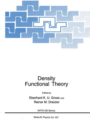 Buchcover Density Functional Theory | EAN 9780306449055 | ISBN 0-306-44905-6 | ISBN 978-0-306-44905-5