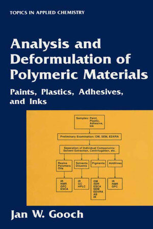 Buchcover Analysis and Deformulation of Polymeric Materials | Jan W. Gooch | EAN 9780306455414 | ISBN 0-306-45541-2 | ISBN 978-0-306-45541-4