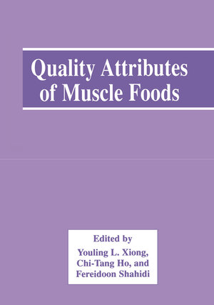 Buchcover Quality Attributes of Muscle Foods  | EAN 9780306461163 | ISBN 0-306-46116-1 | ISBN 978-0-306-46116-3