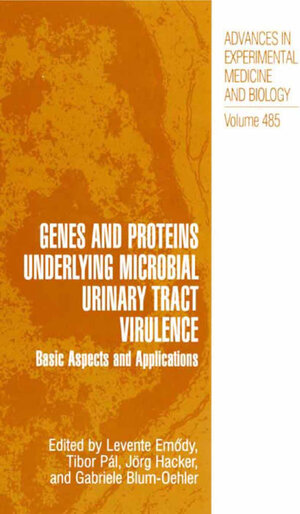 Buchcover Genes and Proteins Underlying Microbial Urinary Tract Virulence  | EAN 9780306464553 | ISBN 0-306-46455-1 | ISBN 978-0-306-46455-3