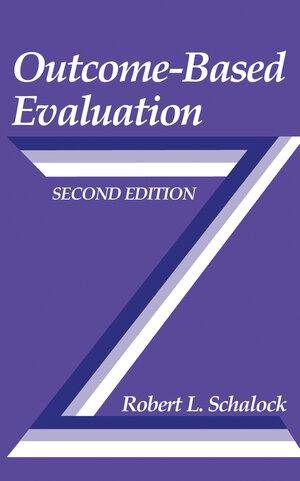 Buchcover Outcome-Based Evaluation | Robert L. Schalock | EAN 9780306464584 | ISBN 0-306-46458-6 | ISBN 978-0-306-46458-4