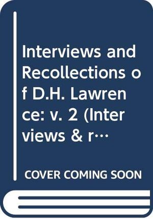 Buchcover Interviews and Recollections of D.H. Lawrence (Interviews & recollections) | Page, Professor Norman | EAN 9780333270820 | ISBN 0-333-27082-7 | ISBN 978-0-333-27082-0