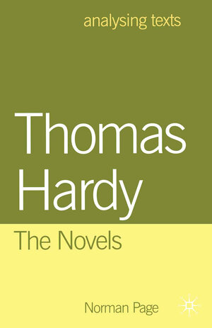 Buchcover Thomas Hardy: The Novels | Norman Page | EAN 9780333716175 | ISBN 0-333-71617-5 | ISBN 978-0-333-71617-5
