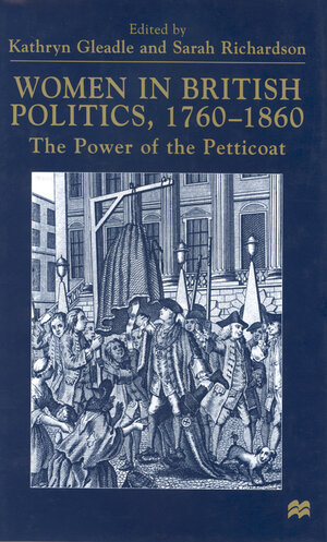 Buchcover Women in British Politics, 1760-1860 | EAN 9780333771419 | ISBN 0-333-77141-9 | ISBN 978-0-333-77141-9
