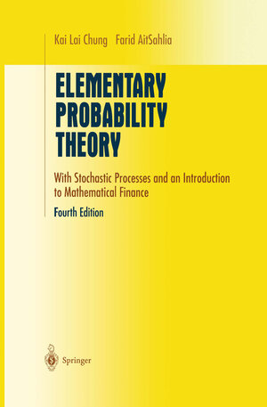 Buchcover Elementary Probability Theory | Kai Lai Chung | EAN 9780387215488 | ISBN 0-387-21548-4 | ISBN 978-0-387-21548-8