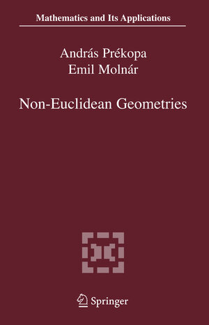 Buchcover Non-Euclidean Geometries | EAN 9780387295541 | ISBN 0-387-29554-2 | ISBN 978-0-387-29554-1