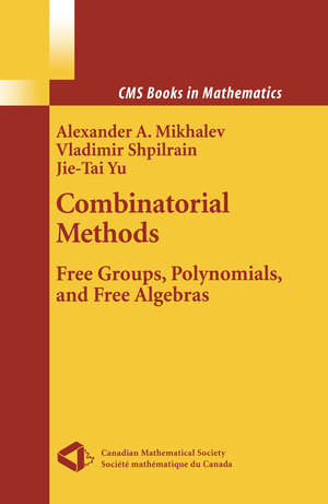 Buchcover Combinatorial Methods | Vladimir Shpilrain | EAN 9780387405629 | ISBN 0-387-40562-3 | ISBN 978-0-387-40562-9