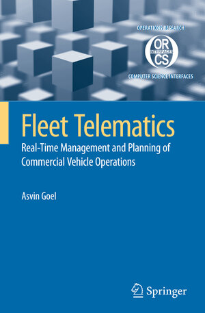 Buchcover Fleet Telematics | Asvin Goel | EAN 9780387751054 | ISBN 0-387-75105-X | ISBN 978-0-387-75105-4