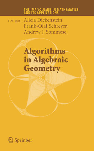 Buchcover Algorithms in Algebraic Geometry  | EAN 9780387751559 | ISBN 0-387-75155-6 | ISBN 978-0-387-75155-9
