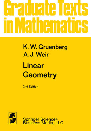 Buchcover Linear Geometry | K. W. Gruenberg | EAN 9780387902272 | ISBN 0-387-90227-9 | ISBN 978-0-387-90227-2