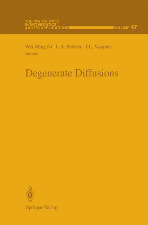 Buchcover Degenerate Diffusions | EAN 9780387940687 | ISBN 0-387-94068-5 | ISBN 978-0-387-94068-7